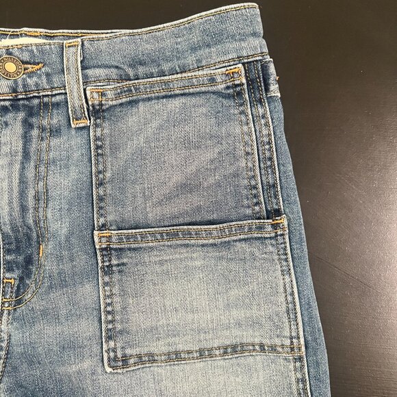 Nili Lotan Livie Denim Jean Shorts 26 - Picture 12 of 16